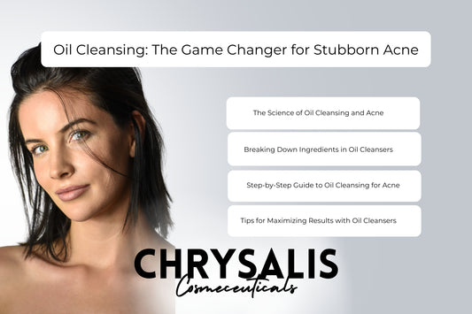 Chrysalis Cosmeceuticals by Portia Reinholz Oil Cleansing