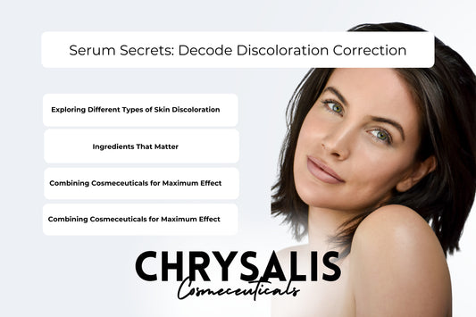 Chrysalis Cosmeceuticals by Portia Reinholz Serum Secrets Decode Discoloration Correction